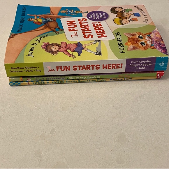 Junie b Jones & A to Z mysteries book bundle - Picture 4 of 5